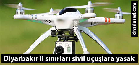 Diyarbakır il sınırları sivil uçuşlara yasak