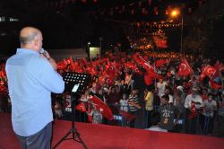 Batman’da darbe nöbeti 25’inci gününde coşkuyla sürdü