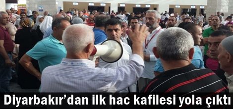 Diyarbakır’dan ilk hac kafilesi yola çıktı foto