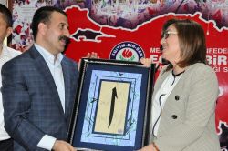 Gaziantep Büyükşehir Belediye Başkanı Fatma Şahin'den Memur-Sen'e teşekkür ziyareti