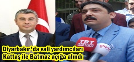 Diyarbakır'da açığa alınan 2 vali yardımcısı gözaltında