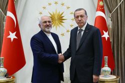 Cumhurbaşkanı Erdoğan, Zarif’i  kabul etti
