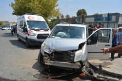 Batman’ın Akyürek Mahallesi’nde trafik kazası: 2 yaralı