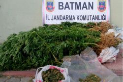 Batman'da esrar ele geçirildi