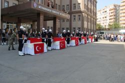 Saldırıda hayatını kaybeden polisler memleketlerine gönderildi