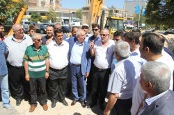 Midyat’ta yol yapımına nihayet başlandı