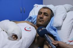 Elazığ’daki patlamada yaralanan vatandaş o anları anlattı