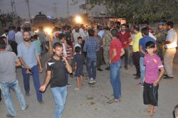 Eylem sonrası köylerine yeniden elektrik verildi