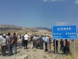 Şırnaklılar il kalma sevinciyle kurban kestiler