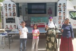 Mardin'de sağlıklı yaşam aracı hizmet vermeye devam ediyor foto