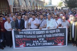 Van’da Gaziantep’teki bombalı saldırı kınandı