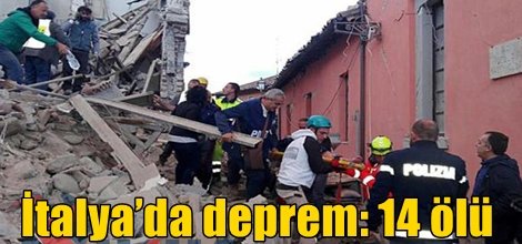 İtalya’da deprem: 14 ölü video