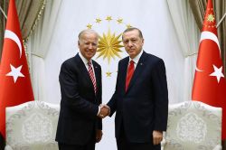 Cumhurbaşkanı Erdoğan Biden’ı kabul etti