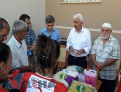 Kızılay’dan Ahıska Türklerine gıda yardımı