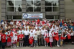 Kur’an’ı Kerim eğitimi alan  öğrencilere sertifika verildi