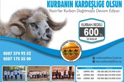 Umut Kervanı Platformundan kurban kampanyası