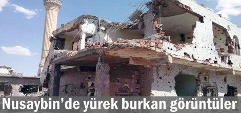 Nusaybin’de yürek burkan görüntüler