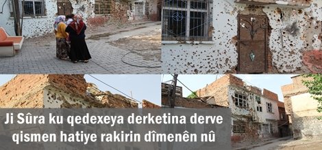Ji Sûra ku qedexeya derketina derve qismen hatiye rakirin dîmenên nû