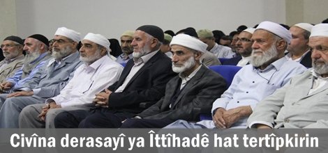 Civîna derasayî ya Îttîhadê hat tertîpkirin