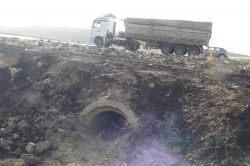 Batman-Siirt karayoluna yerleştirilen mayın imha edildi foto