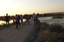 Çınar'da Dicle Nehrinde kaybolan çocuk 2 gündür bulunamıyor video foto