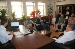 HÜDA PAR’dan Midyat Milli Eğitim Müdürü Altay’a ziyaret