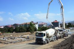 Tatvan'da iş makineleri için tamirhane inşa ediliyor