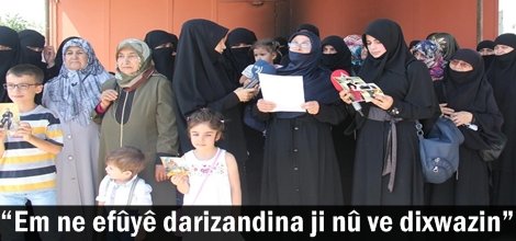 “Em ne efûyê darizandina ji nû ve dixwazin”