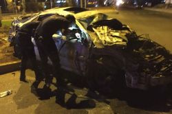 Takla atan otomobilin sürücüsü hayatını kaybetti