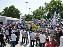 Özgür-Der Suriye ve Arakan İçin Eylem Düzenledi