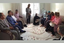 Eski Bakan Ramazanoğlu, taziye ziyaretinde bulundu