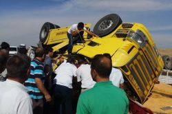 Şanlıurfa-Gaziantep Karayolunda kaza