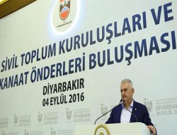 Başbakan Yıldırım kanaat önderleriyle bir araya geldi