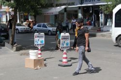 Kopan yüksek gerim hattı tehlike saçtı
