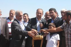 Kızıltepe’de yapılacak 3 katlı caminin temeli atıldı