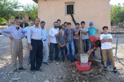 Kuruyan su kaynakları köy halkını endişelendiriyor