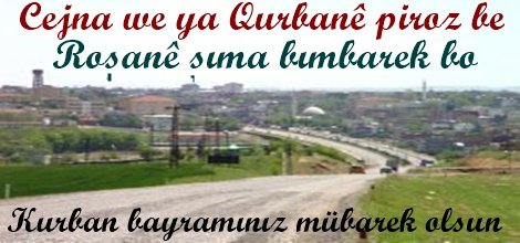 Çınarınsesi Olarak Kurban Bayramınızı Tebrik Ediyoruz