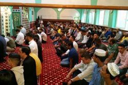 Almanya’nın Wiesbaden kentinde bayram coşkusu