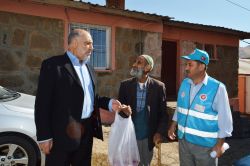 Bitlis Müftülüğü 250 aileye kurban eti dağıttı