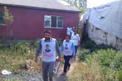 HÜDA PAR Ağrı’da halkla bayramlaşıp kurban eti dağıttı