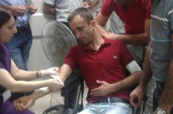 PKK yandaşları, valiliğin görevlendirdiği temizlik işçilerine saldırdı