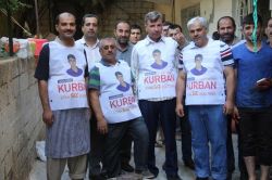 Midyat'ta Yasinler yüzlerce aileye kurban eti dağıttı