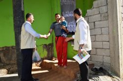 Bitlis’te ihtiyaç sahibi ailelere kurban eti dağıtıldı