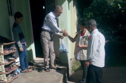 İrşad-Der muhtaç ailelere kurban eti dağıttı