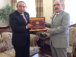 Rektör Battal, Bakanlara Teşekkür Ziyaretinde Bulundu