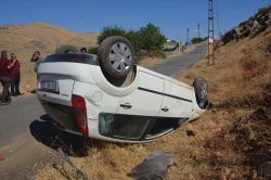 Otomobil takla attı: 4 yaralı