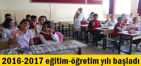 2016-2017 eğitim-öğretim yılı başladı