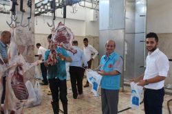 Mardin’de 10 bin aileye ve Kur’an kurslarına kurban eti dağıtıldı