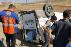 Siirt'te trafik kazası: 16 kişi yaralandı