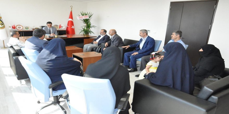 FETÖ mağduru ailelerden Batman Barosuna ziyaret